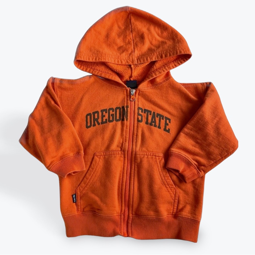 Oregon State Beavers Kids Hoodie - Vibrant Orange